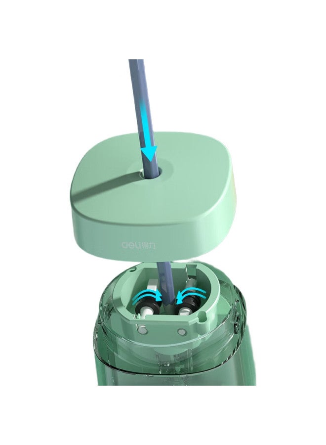 Deli Electric Pencil Sharpener With Upgraded Blade, Labor-Saving And Durable, 3 Adjustable Blade Settings, Suitable For Various Pencil Types, Student Stationery, Back-To Gift, Green - Image 1