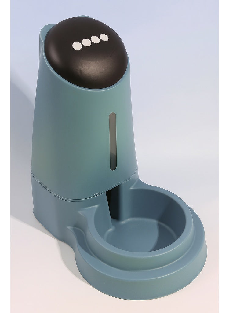 بادو موزع مياه بادو للحيوانات الأليفة - أزرق - Image 1