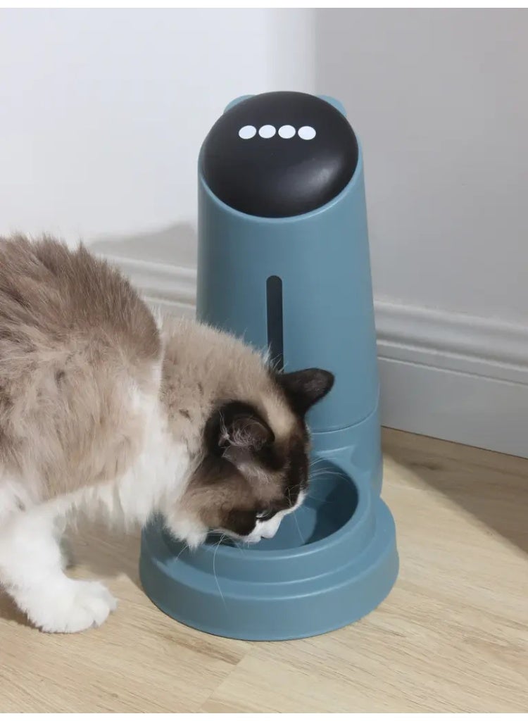 بادو موزع مياه بادو للحيوانات الأليفة - أزرق - Image 3