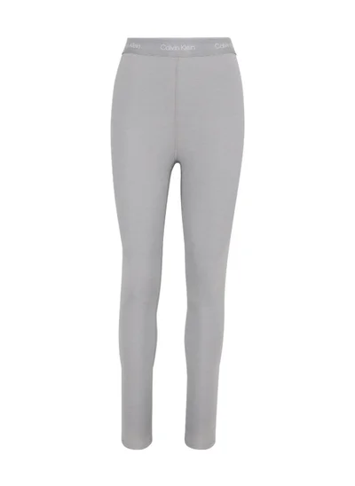 CALVIN KLEIN Women's 7/8 Gym Leggings - Polyester, Grey