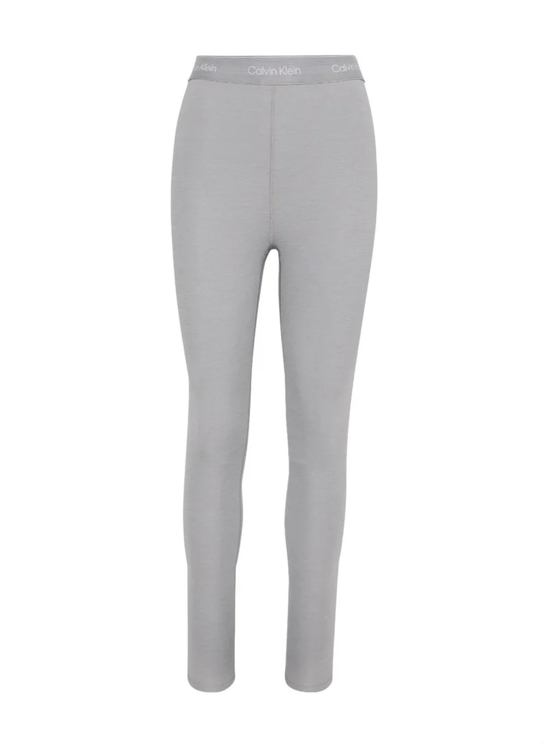 CALVIN KLEIN Women's 7/8 Gym Leggings - Polyester, Grey