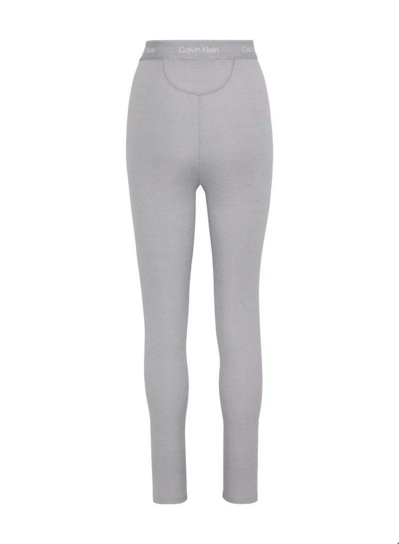 CALVIN KLEIN Women's 7/8 Gym Leggings - Polyester, Grey