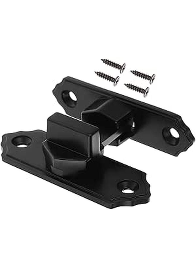 Right Angle Door Lock with Screws Durable Design for Bedroom Garage Barn - Image 1