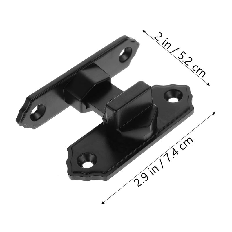 Right Angle Door Lock with Screws Durable Design for Bedroom Garage Barn - Image 3