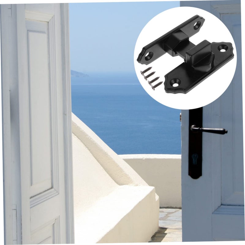 Right Angle Door Lock with Screws Durable Design for Bedroom Garage Barn - Image 5