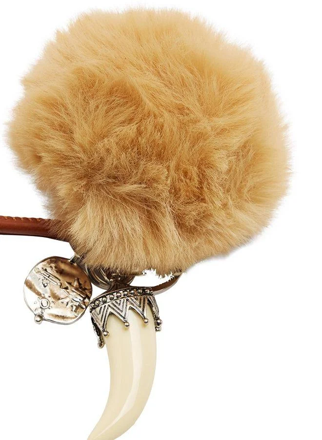 Parfois Multicolour Keychain Charm With Pompom for Women | Best Price UAE