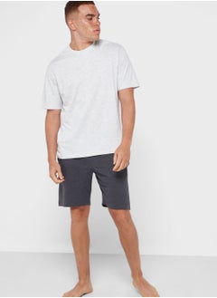 Crew Neck T-Shirt & Shorts Set