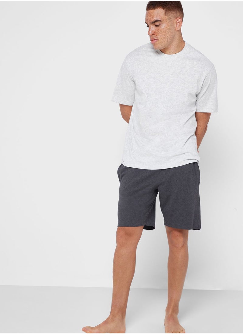 Mango Man - Crew Neck T-Shirt & Shorts Set - Image 1