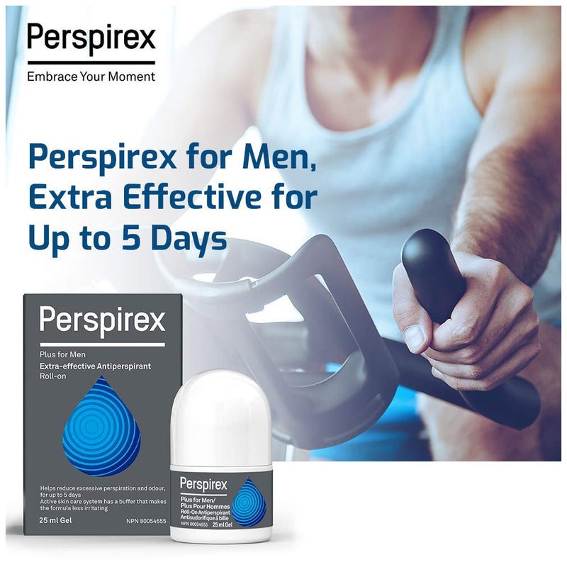 Perspirex Plus Menâ€™s Deodorant Antiperspirant â€“ Clinical Strength Deodorant for Men with Excessive Sweating â€“ High Performance, Long-Lasting Protection - Image 2