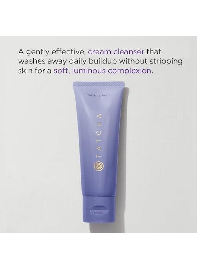 غسول الأرز من تاتشا | منظف كريمي ناعم للوجه، يزيل الأوساخ والشوائب دون تقشير البشرة، لبشرة ناعمة ومشرقة | 113 مل - Image 2