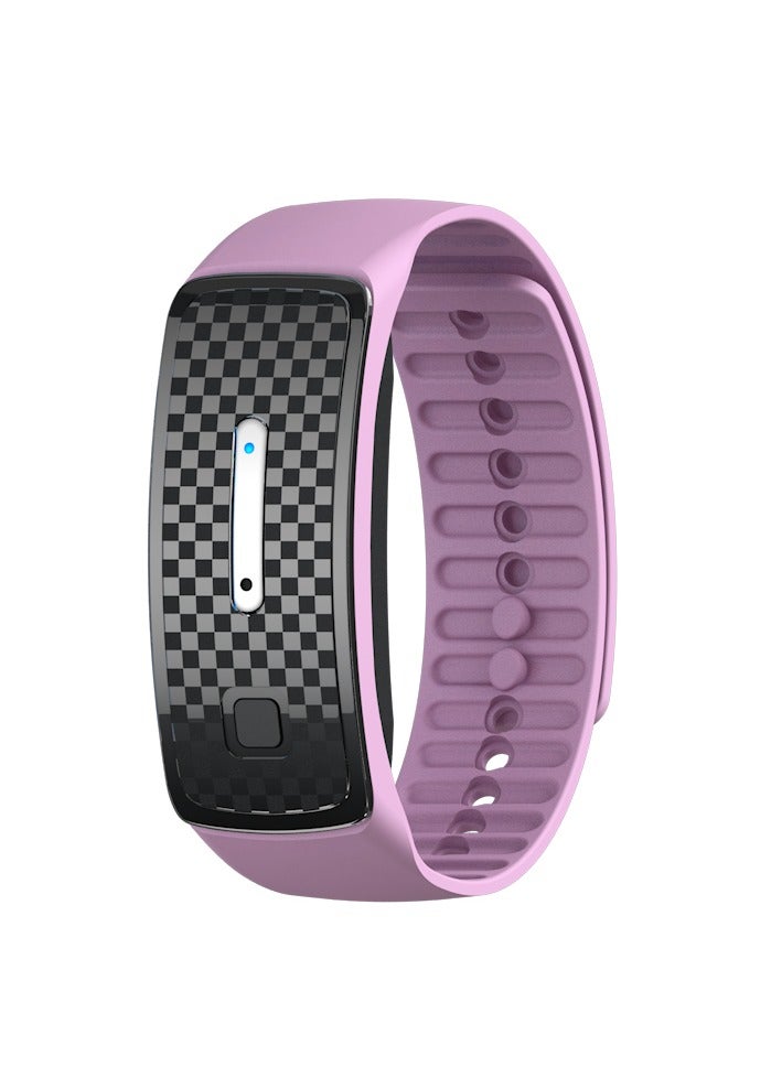 إيفرين سوار معصم إلكتروني بموجة بيونيك لشحن الصيف مضاد للبعوض ومكافحة الآفات للأطفال سوار طارد البعوض بالموجات فوق الصوتية (وردي) - Image 1