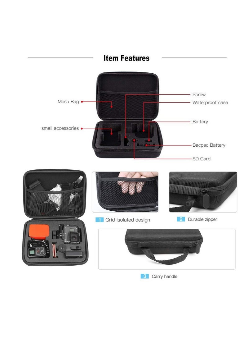 Excefore Carrying Case Protect Your Action Camera with Durable and Water Resistant for AKASO EK7000 Brave - Image 3