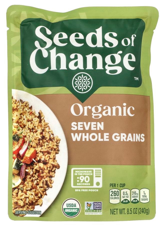 SEEDS OF CHANGE Organic Seven Whole Grains 8.5 oz (240 g)