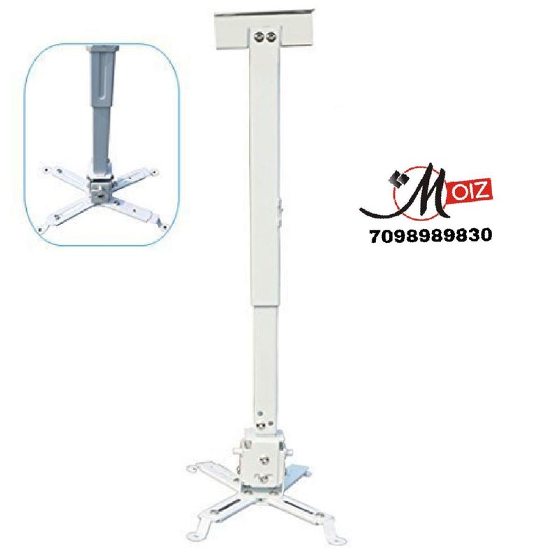 MOIZ Ceiling Mount Projector Kit 2 Feet with Adjustable Option (Weight Capacity - 50 Kg) - Image 4