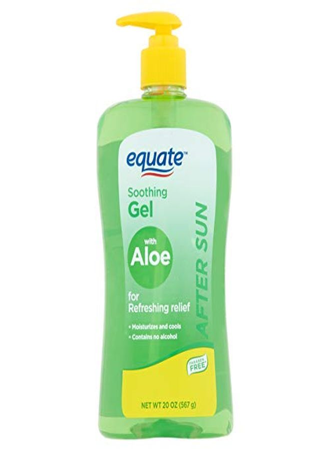 Equate After Sun Moisturizing Soothing Gel With Aloe, 20 Oz - Image 2