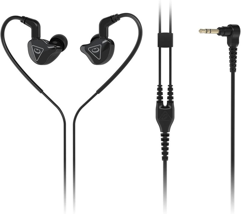 Behringer MO240 Studio Monitoring Earphones with Dual Hybrid Drivers - Image 4