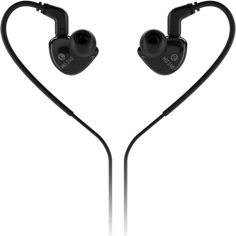 Behringer MO240 Studio Monitoring Earphones with Dual Hybrid Drivers - Image 3