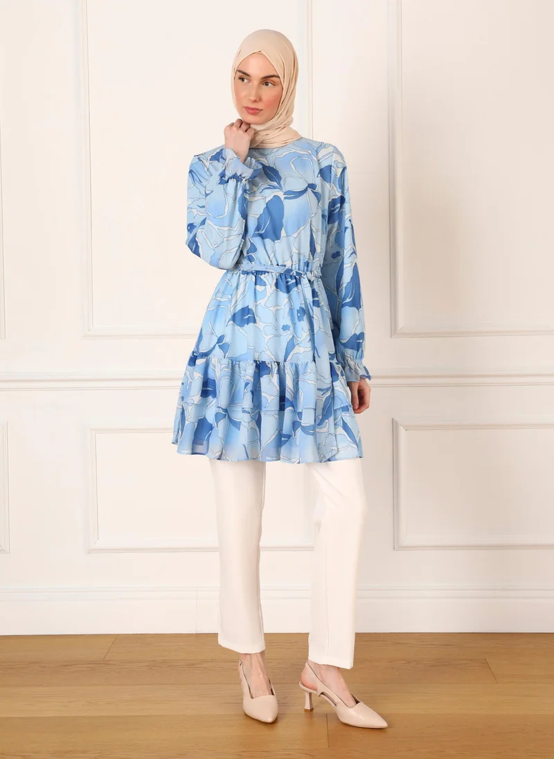 رفقة من مودانيسا Blue - Tunic - Refka