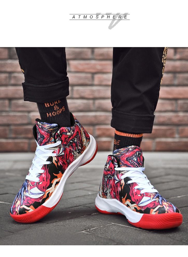 NIBEMINENT Men's Basketball Casual Sports Shoes  - Image 2