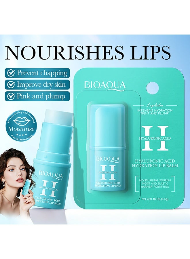 BIOAQUA Hyaluronic Acid Moisturizing Lip Balm - ProShield Hydrating Moisturizing Lip Balm: Nourishing, Refreshing, Hydrating, Repairing - 4.5g - Image 2