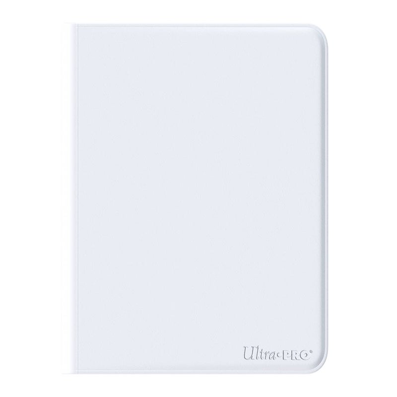 Ultra PRO - Vivid 12-Pocket Zippered PRO-Binder: White - Protect 480 Standard Size Cards In Side Loading Pockets, Protect Valuable Sports Cards & Collectible Trading Cards - Image 1