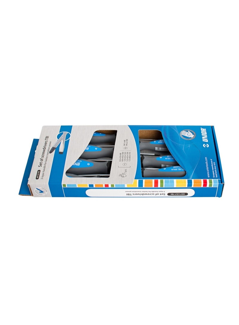 Unior TBI Screwdrivers 7-Piece Set - Image 3