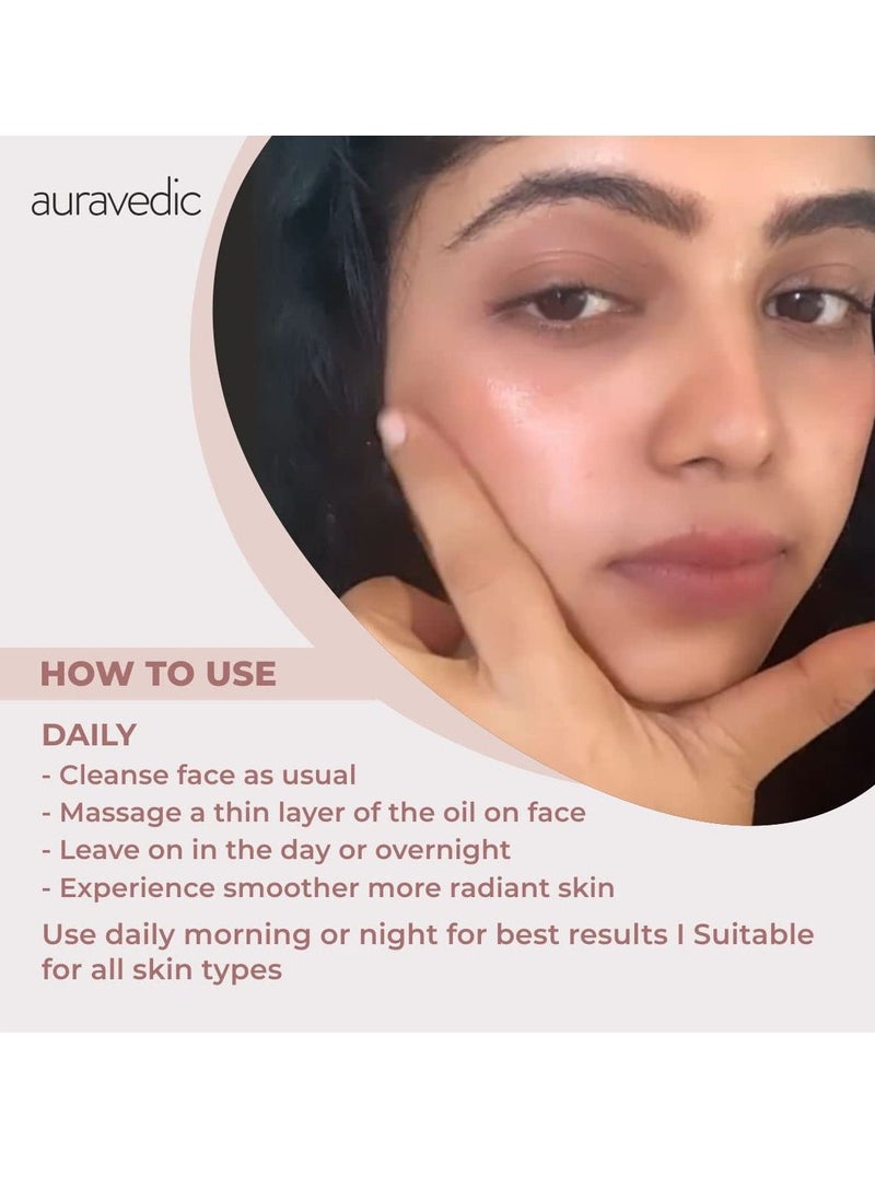 Auravedic - Kumkumadi Face Oil For Glowing Skin. Kumkumadi Tailam From Kerala Tailam Dark Spots For Women Men 100Ml Pack Of 2 - Image 1
