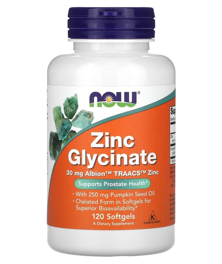 Zinc Glycinate 120 Softgels
