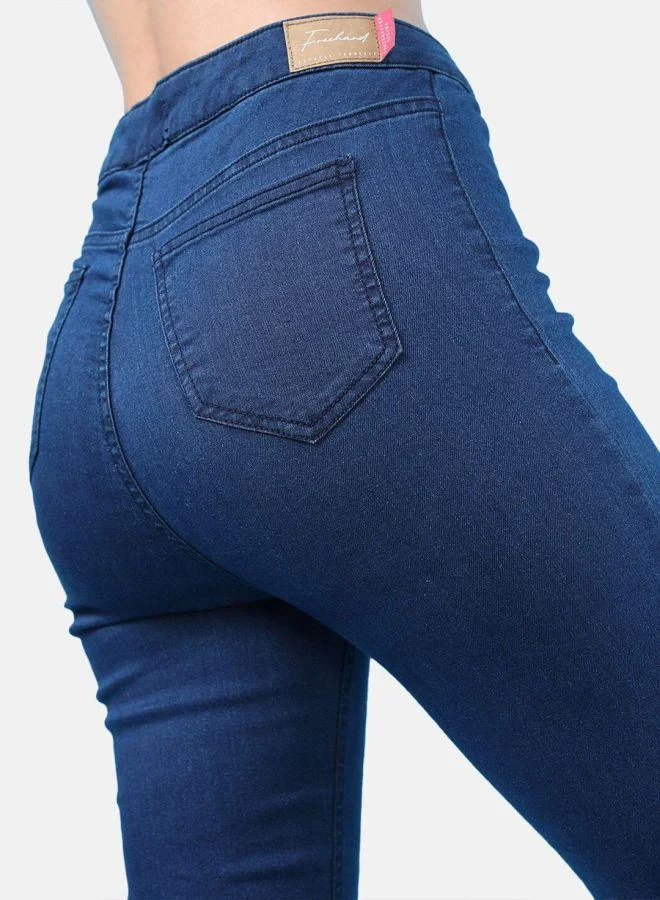 Freehand  Women Super Skinny Solid High-Rise Denim Jeggings for Women | Best Price UAE