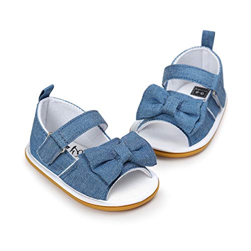 CoKate Baby Boys Girls Sandals Rubber Sole Outdoor First Walker Toddler Girls Boys Summer Shoes 3-6 Months Infant - Image 2