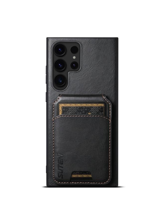 The Bros Case For Samsung Galaxy S24 Ultra H02 Leather Wallet Stand Back Phone Case