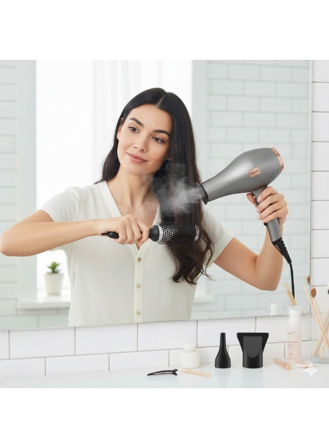 sokany Professional Hair Dryer 2400W SK-14015 – High Power Fast Drying Blow Dryer with Hot & Cold Air Function, 2 Heat Settings, Multiple Speed Control, Salon Style Hair Styling Tool for Short & Long Hair, Suitable for All Hair Types, Stylish Ergonomic Design - Image 3