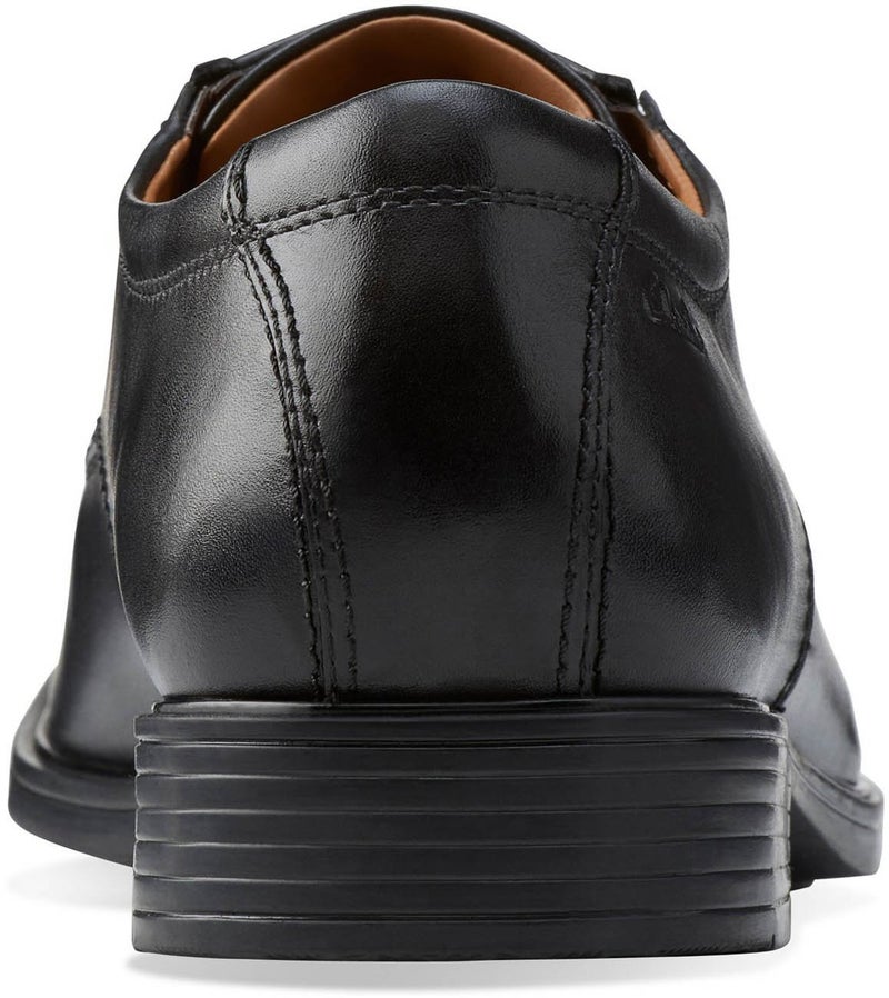 Clarks mens Tilden Walk Oxford, Black Leather, 10 Wide US - Image 5