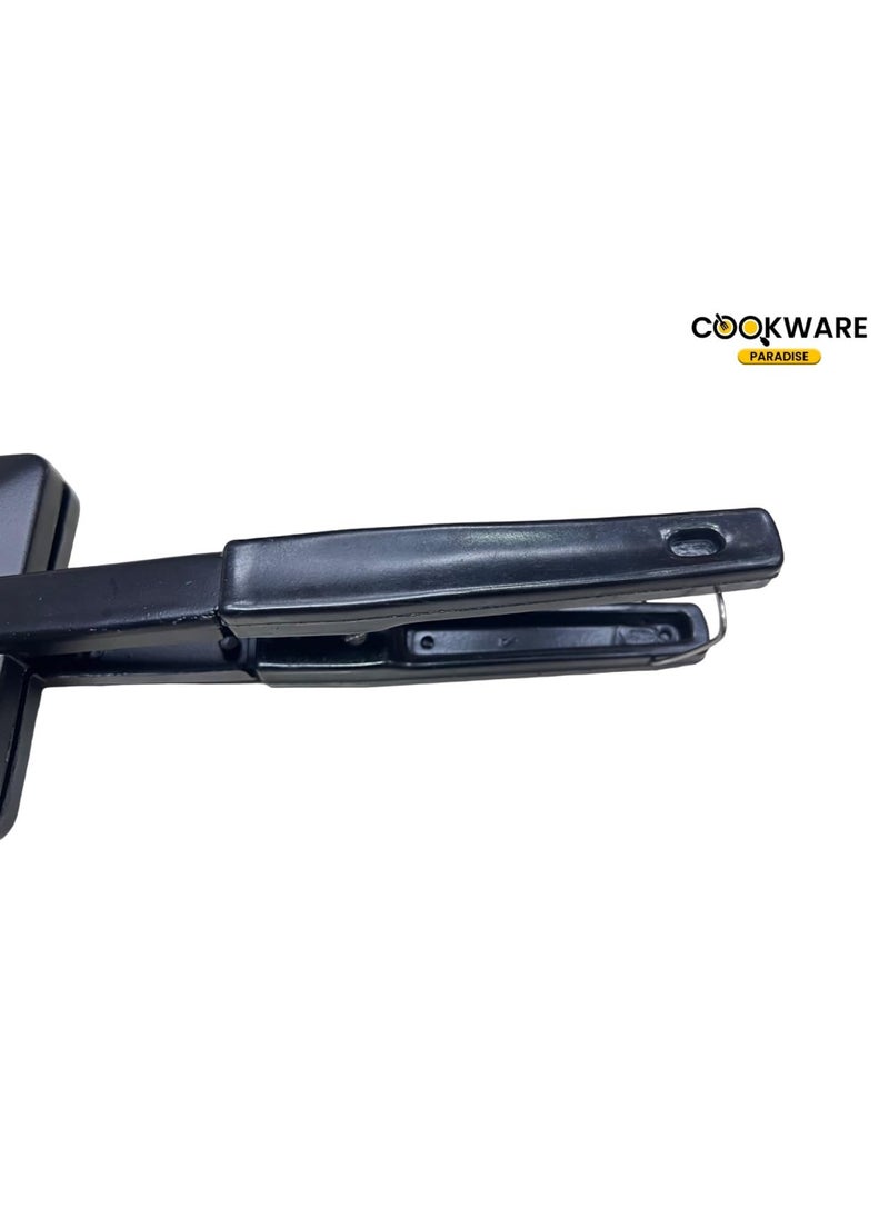 COOKWARE PARADISE COOKWARE PARADISE Gas Toaster NonStick Black CoatedSandwich Toaster  - Image 4