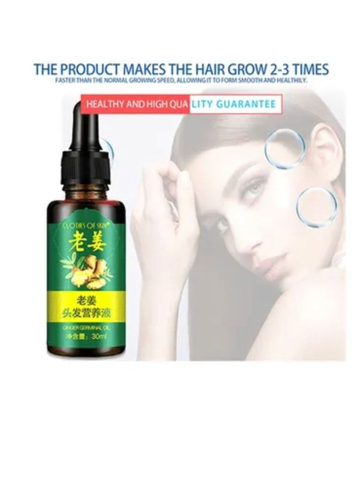 Clothes of skin - Pack Of 3 Pieces 7 Days Ginger Germinal Oil30ml - Image 1