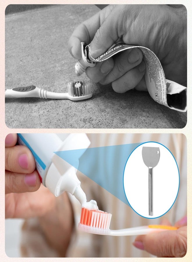 Gallipower 4 Pcs Metal Tube Squeezer Key,Toothpaste Squeezer,Tube Roller,Bathroom and Kitchen Gadgets for Various Tube Ointment Product,Roller Presser Wringer for Home Hair Dye(4 Colors) - Image 4
