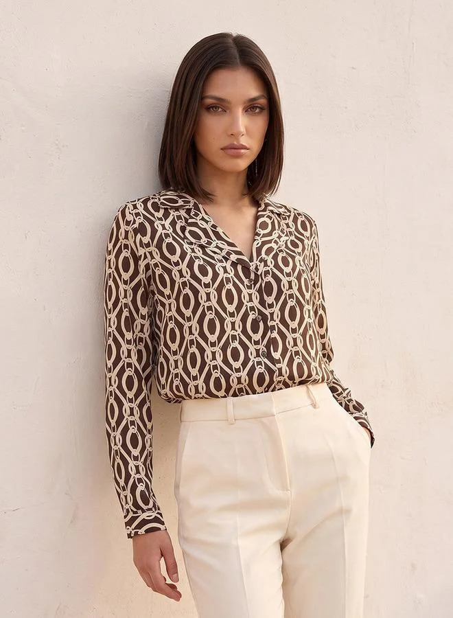 سبلاش فيڤ Smart Shirt with Notch Collar