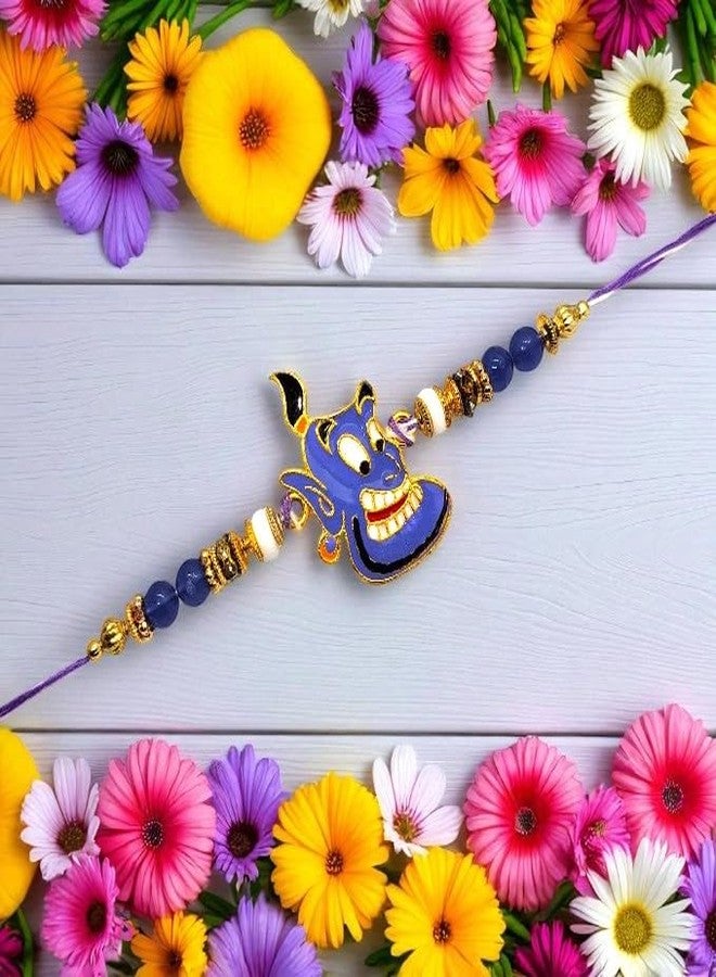 Elleva Rakhi for Brother Kids Cartoon Rakhis for Rakshabandhan Combo | Designer Rakhi for Raksha Bandhan Bhaiya Kids Childrens Rakhi Bracelet Set of 2 (Pack of 1) - Image 2