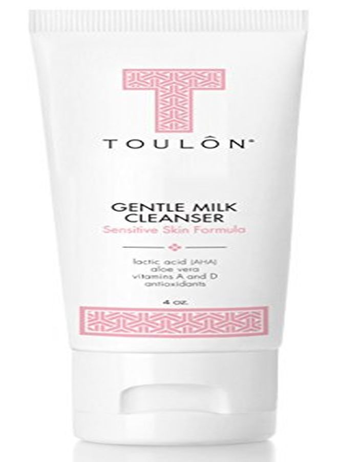 TOULON Gentle Milk Cleanser: Face Wash For Dry & Sensitive Skin; Mild Facial Cleanser With Aha, Lactic Acid, Aloe Vera & Antioxidants For Women - Image 2