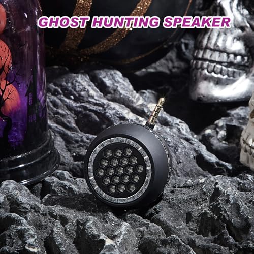 Tellegloww Ghost Hunting Box Speaker, Ghost Hunting Equipment, Portable Speaker with 3.5mm Aux Audio Interface for Home Office Outdoor Paranormal Gift Supplies, Plug and Play for Phone Tablet - Image 5
