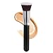 BEAUTYFACTOR Flat Top Kabuki Foundation Brush57 Premium Synthetic Kabuki Makeup Brush Flawless for Liquid Cream and Powder with Dense Soft Bristles for Face Buffing Contouring Sculpting BlendingBlack - Image 2