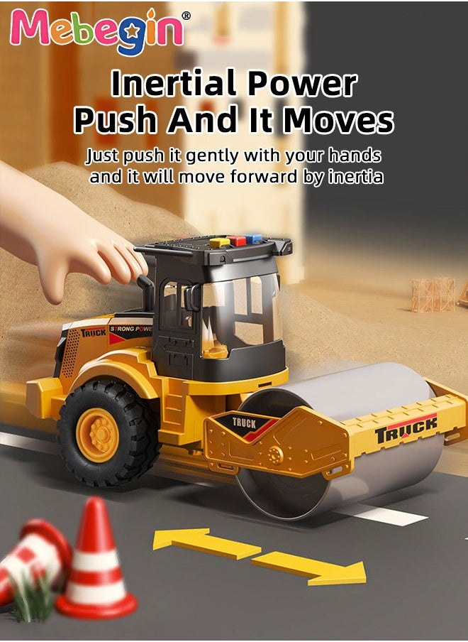 MEBEGIN Harvester and Road Roller Toy Set, Friction Powered Car Toys, Push and Go Cars Toy, Farm Trucks Playset, Agricultural Vehicles Toys, Creative Farm Toys, Ideal Gift for Kids  - Image 5