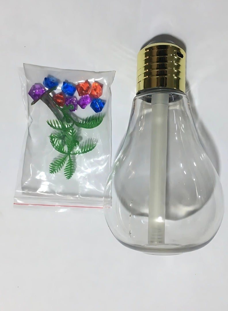 Bulb Design Fragrance Diffuser – Stylish Air Humidifier and Night Light - Image 1