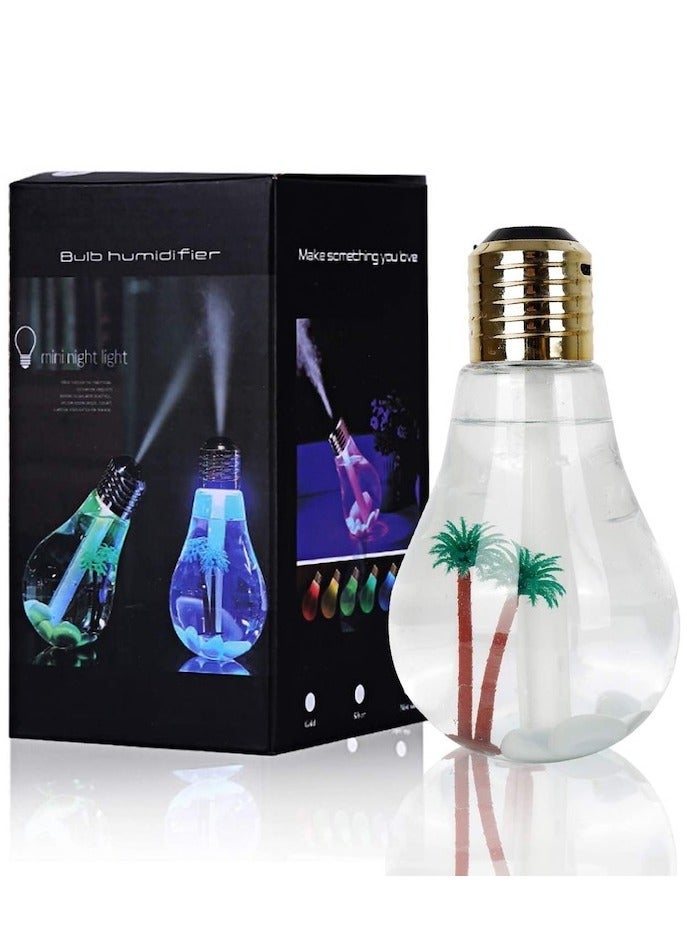 Bulb Design Fragrance Diffuser – Stylish Air Humidifier and Night Light - Image 2
