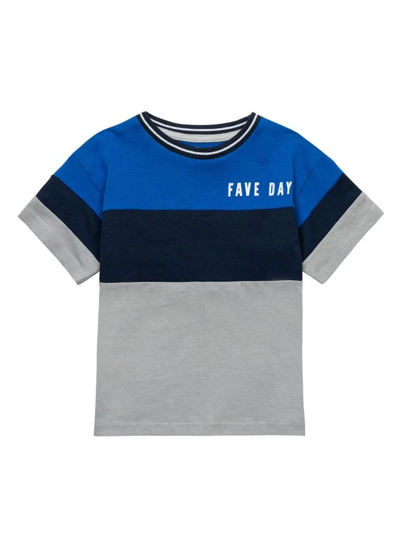 مينوتي Teen Boys Athletic T-Shirt And Short Set