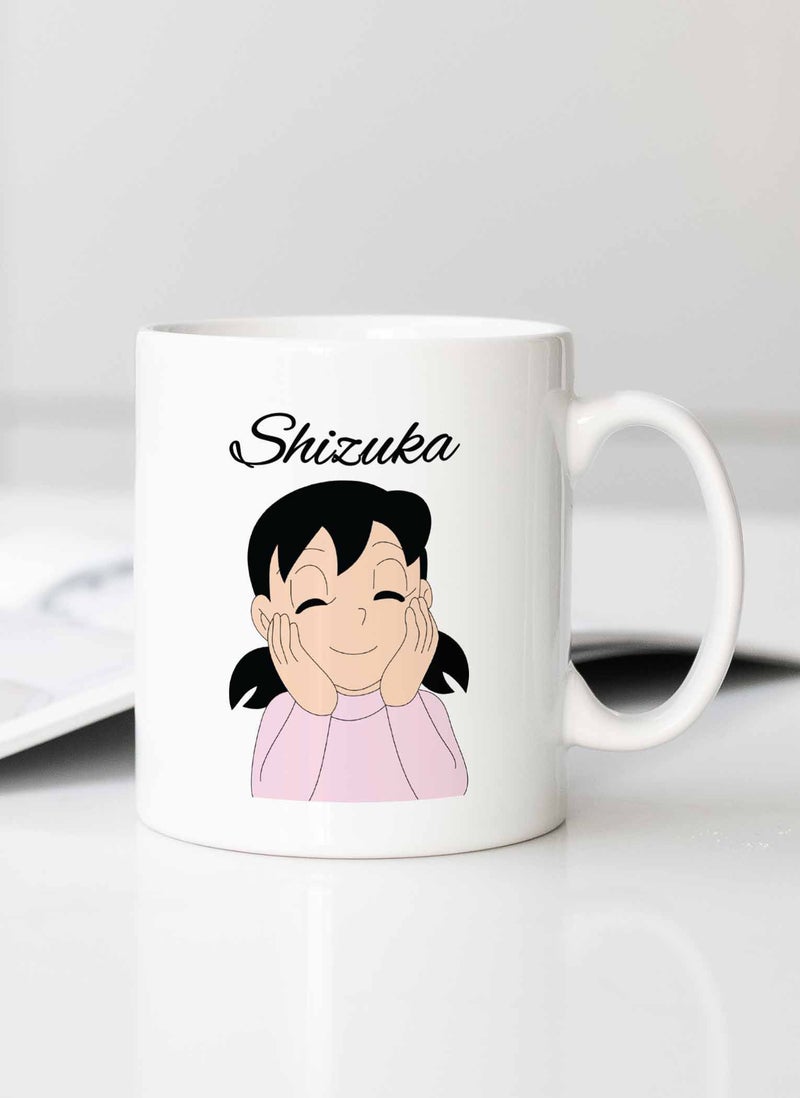 Spoil Your Wall Shizuka Smiling Character from Doraemon Anime Printed Ceramic Coffee Mug 325ml, Perfect Gifting by Spoil Your Wall  - Image 2