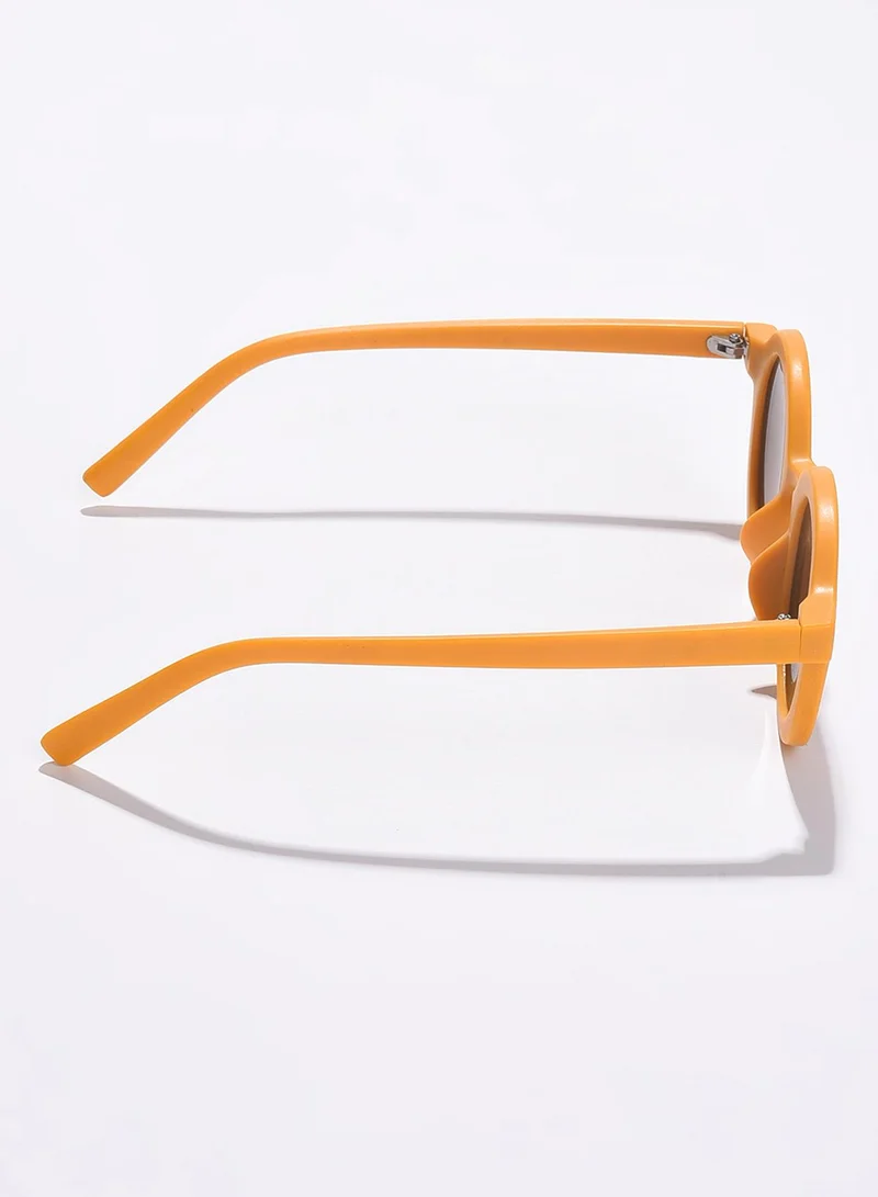 Haute Sauce Orange Lens Orange Oval Sunglasses
