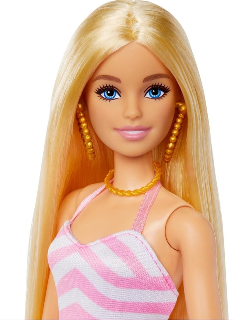 Barbie Beach Glam Doll With Accessories - Image 4