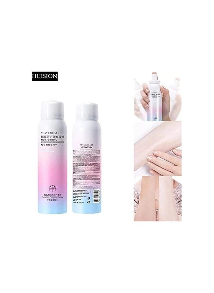 maycreate - Maycreate Pomegranate Isolation Protection Element Spray Moisturizing,Replenishing and whitening Sunscreen Spray 150 ml - Image 1