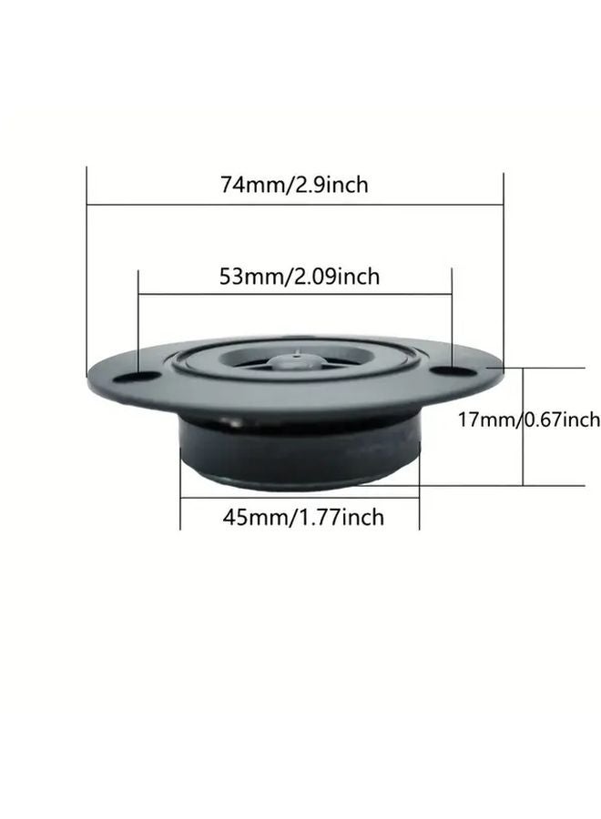 2pcs 3 Inch 4 Ohm 10W Titanium Alloy Tweeter Speaker Assembly High Fidelity Audio - Image 4